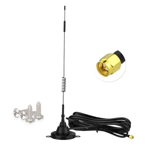 4G Lte Antenna 7Dbi 698-2700Mhz Magnetic Base Sma Male Antenna For Router M2M Gateway Cpe Router Vehicle Car Mobile Cellular Mmdvm Hotspot