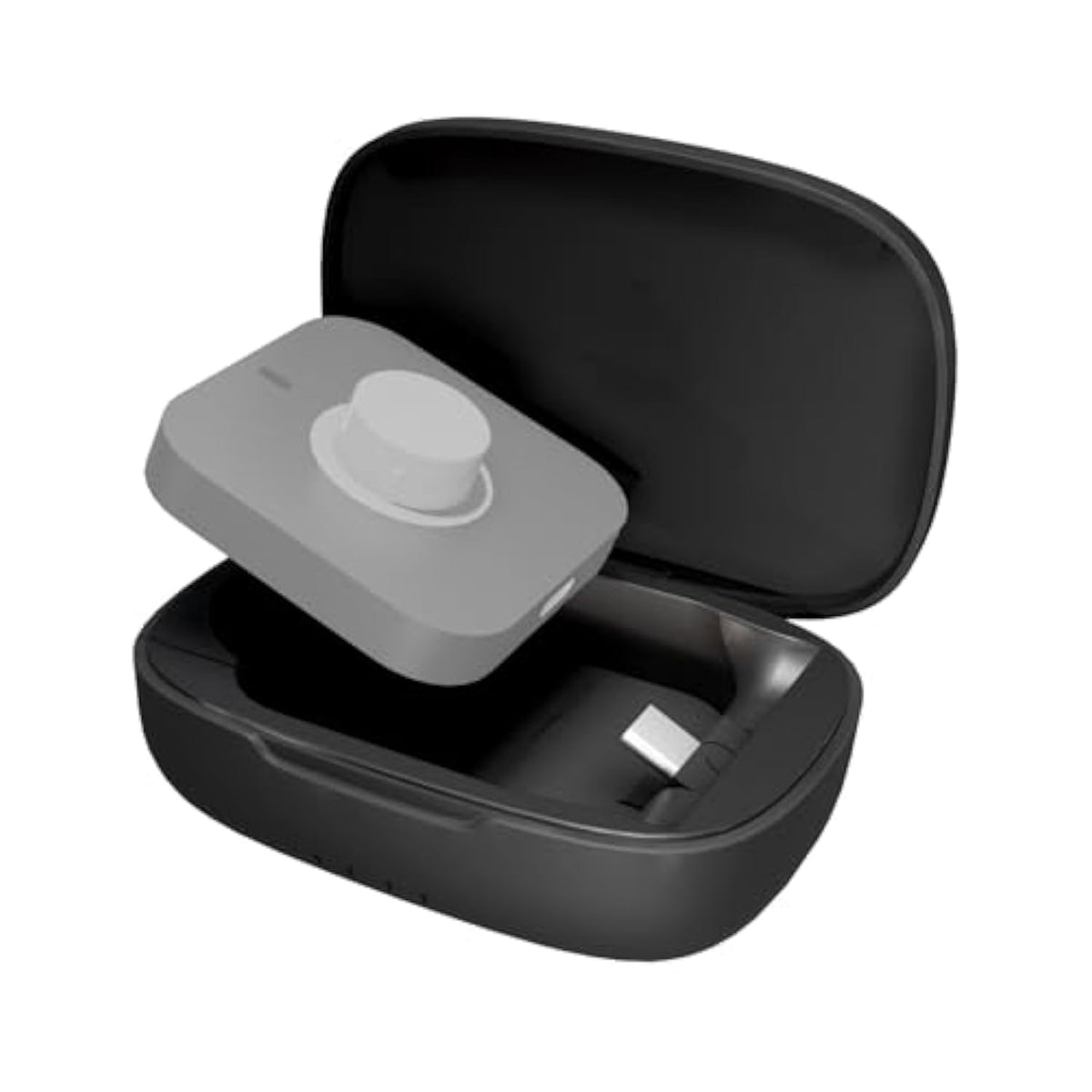 Updated Charging Case For Oura Ring 4 & 3 Charger, Wireless Power Station Fits Official Oura Chargers & Fit All-Sized Rings Gen 4 & 3 1000Mah (Official Charger Not Included)