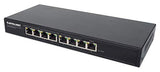 Intellinet Poe-Powered 8 Port Gigabit Switch With Poe Passthrough One Ieee 802.3Bt Poe++ Pd Port, Eight Poe+ Ports - 85W Power Budget - Fanless Silent - 3 Yr Mfg - 561679