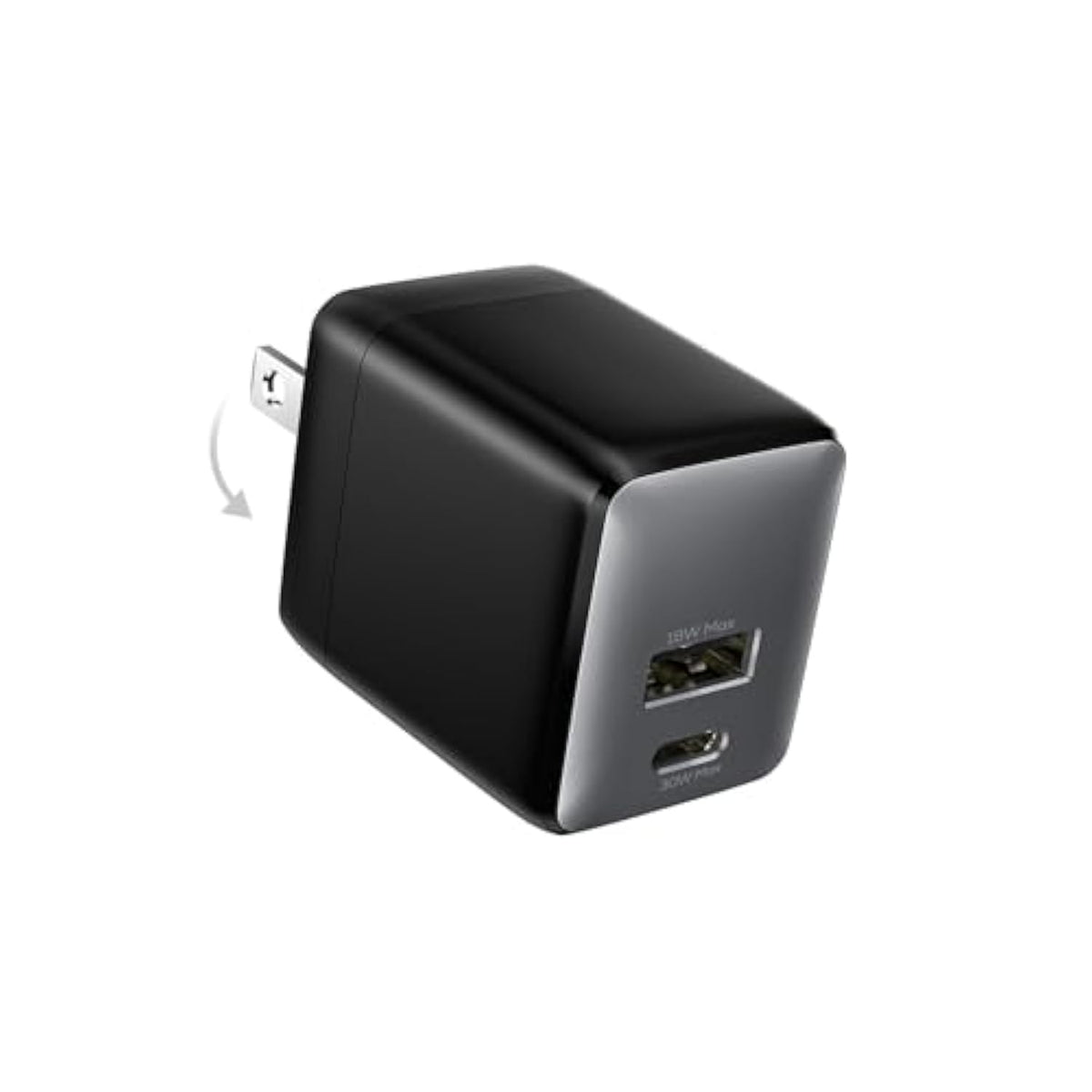 Usb C Charger Block, 30W Usb C Charger Fast Charging, Dual-Port Compact With Foldable Plug, Compatible With 16/16 Pro/15/15 Plus/15 Pro/15 Pro Max/14/13/12/11