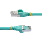 6Ft Cat6A Ethernet Cable - Low Smoke Zero Halogen (Lszh) - 10 Gigabit 500Mhz 1