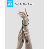 ANKER Cable, USB A to USB C Cable for iPhone 16 15 ro Max Plus and More (3FT, 2Pack, Black)