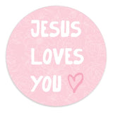 Coquette Pink Mouse Pad, Pink Christian Gifts Mouse Pad, Christian Gifts For Women Faith, Christian Gifts For Teen Girls, God Is Good, Office Desk Accessories, 8.7X8.7 Inch