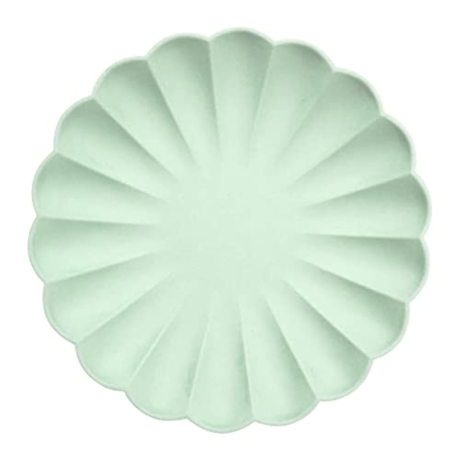 Meri Meri Compostable Party Plates, Pack of 8 Plates for Parties and Occasions, Single Use, Compostable/Disposable
