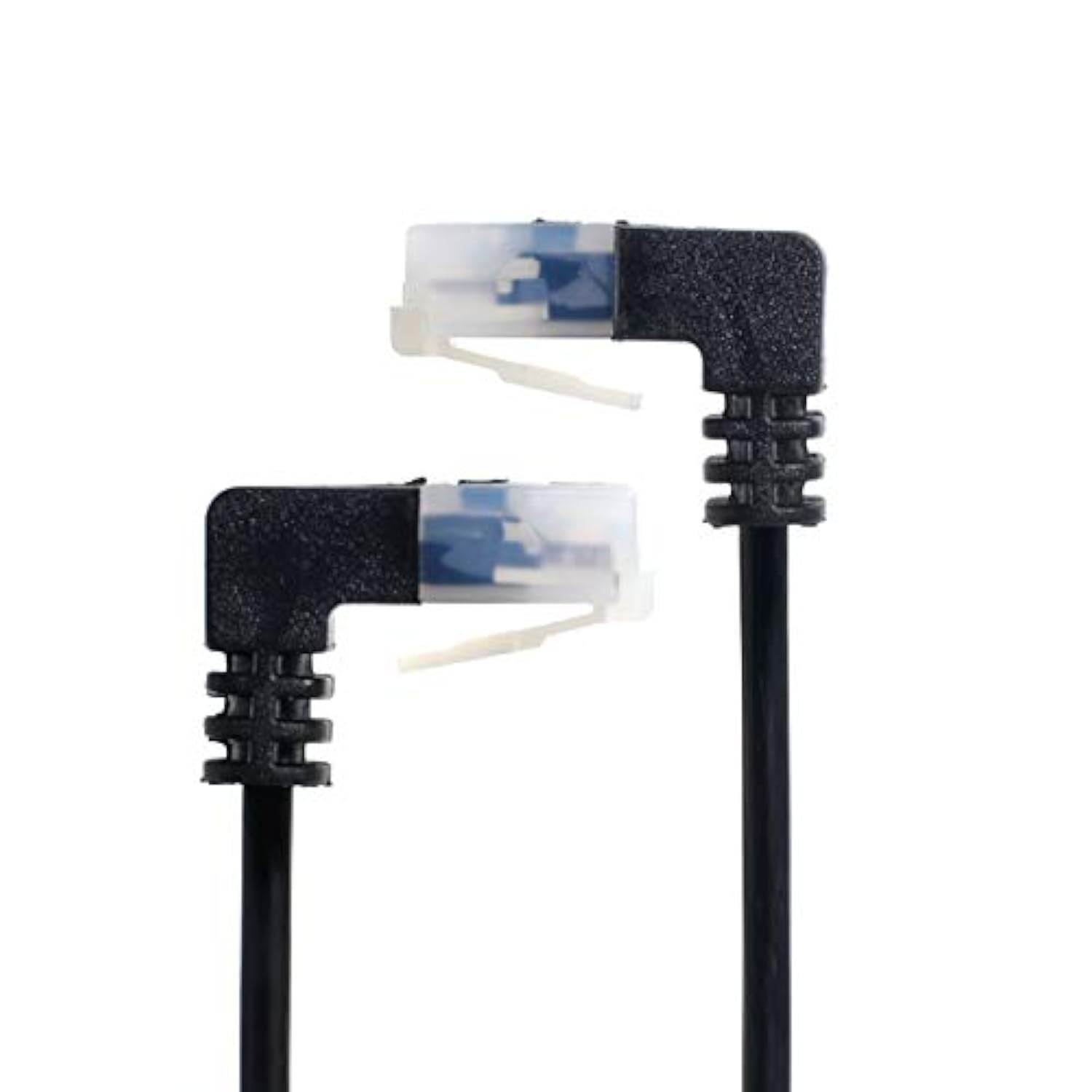 Xiwai Ultra Slim Cat6 Ethernet Cable RJ45 Down Angled 25cm UTP Network Cable P