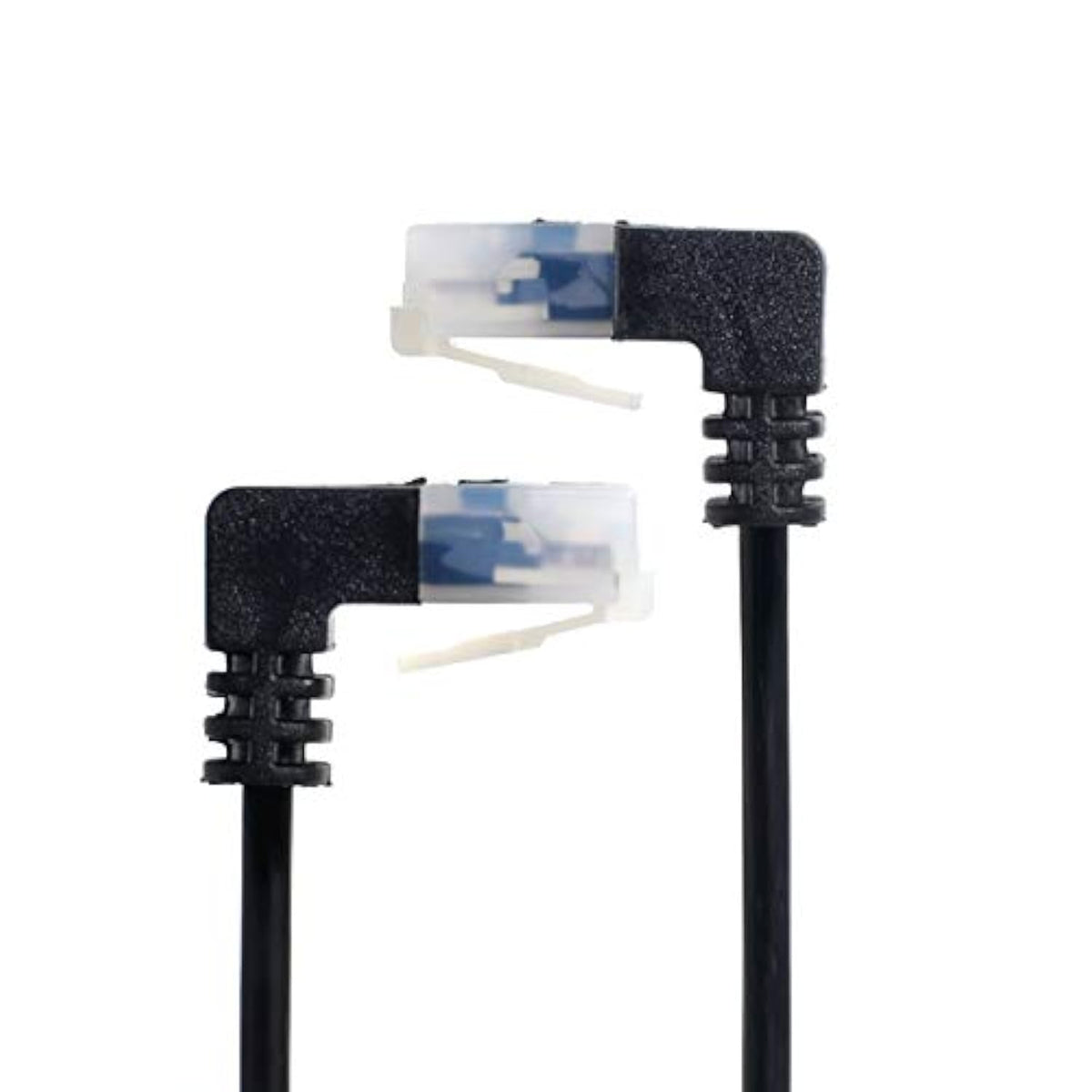 Xiwai Ultra Slim Cat6 Ethernet Cable RJ45 Down Angled 25cm UTP Network Cable P