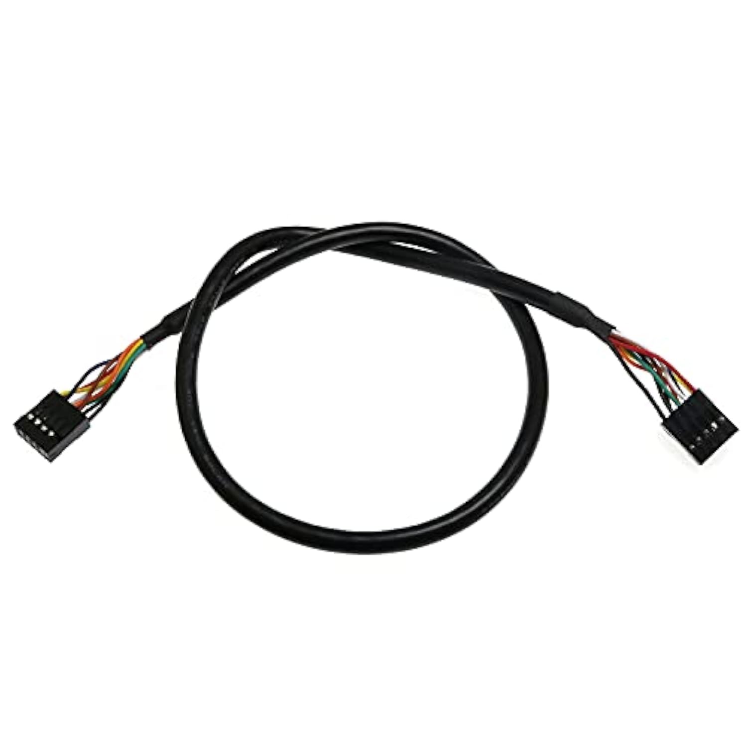 Usb 2.0 Internal Motherboard Header Cable Usb 2.0 9Pin Female To Female Internal Motherboard Header Cable