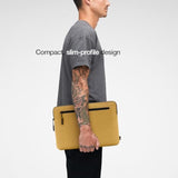 Incase Compact Laptop Sleeve with Flight Nylon - 13 inch Laptop Sleeve for MacBook Air - Faux Fur Lining, Lightweight, Durable, Weather Resistant, Slip Pocket for Accessories - Sunflower Yellow