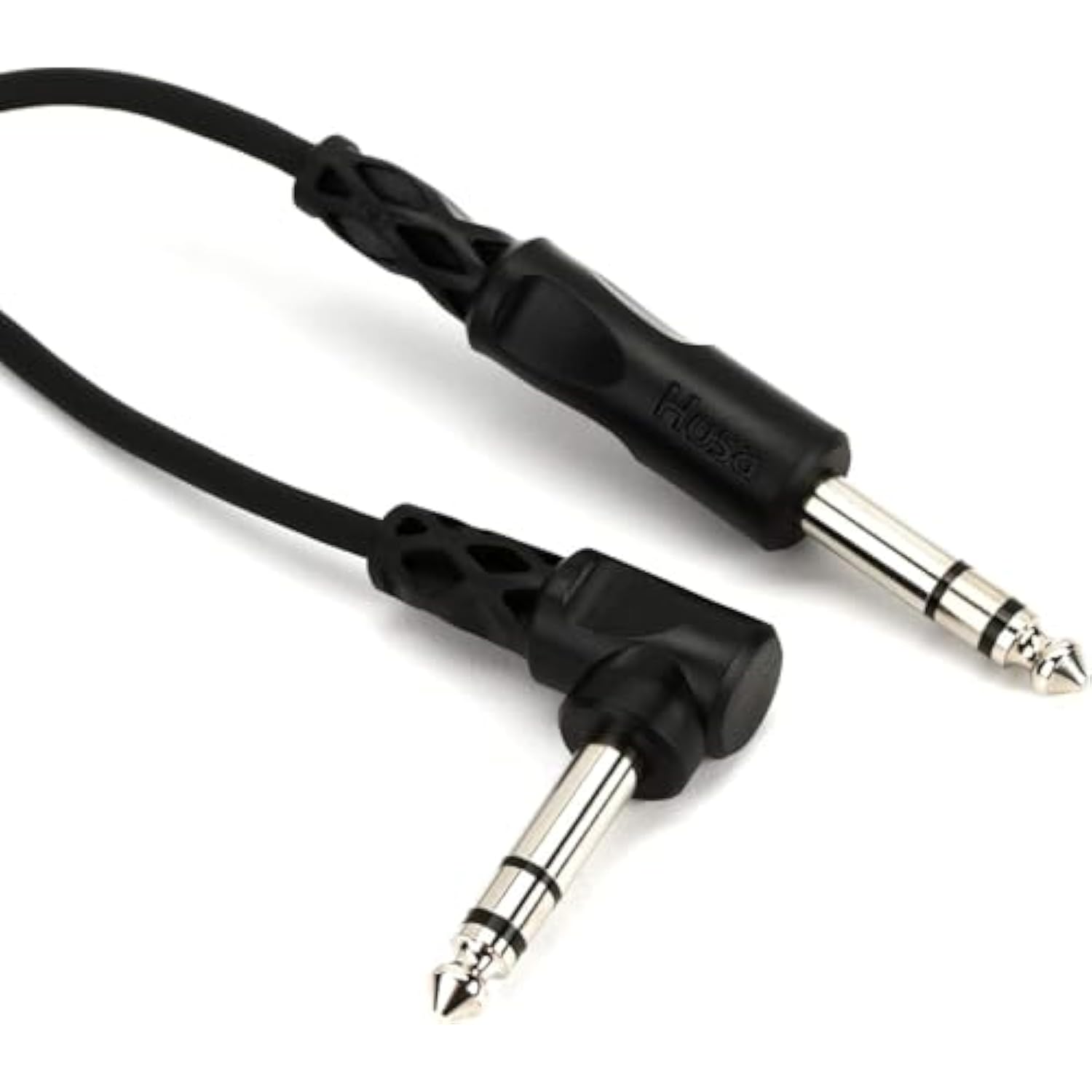 Css-103R 1/4 Inch Trs To Right-Angle1/4 Inch Trs Balanced Interconnect Cable, 3 Feet