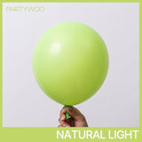 Lime Green Balloons, 140 Pcs Lime Balloons Different Sizes Pack Of 18 Inch 12 Inch 10 Inch 5 Inch Yellowish Green Balloons For Balloon Garland Or Balloon Arch As Party Decorations, Green-Y6