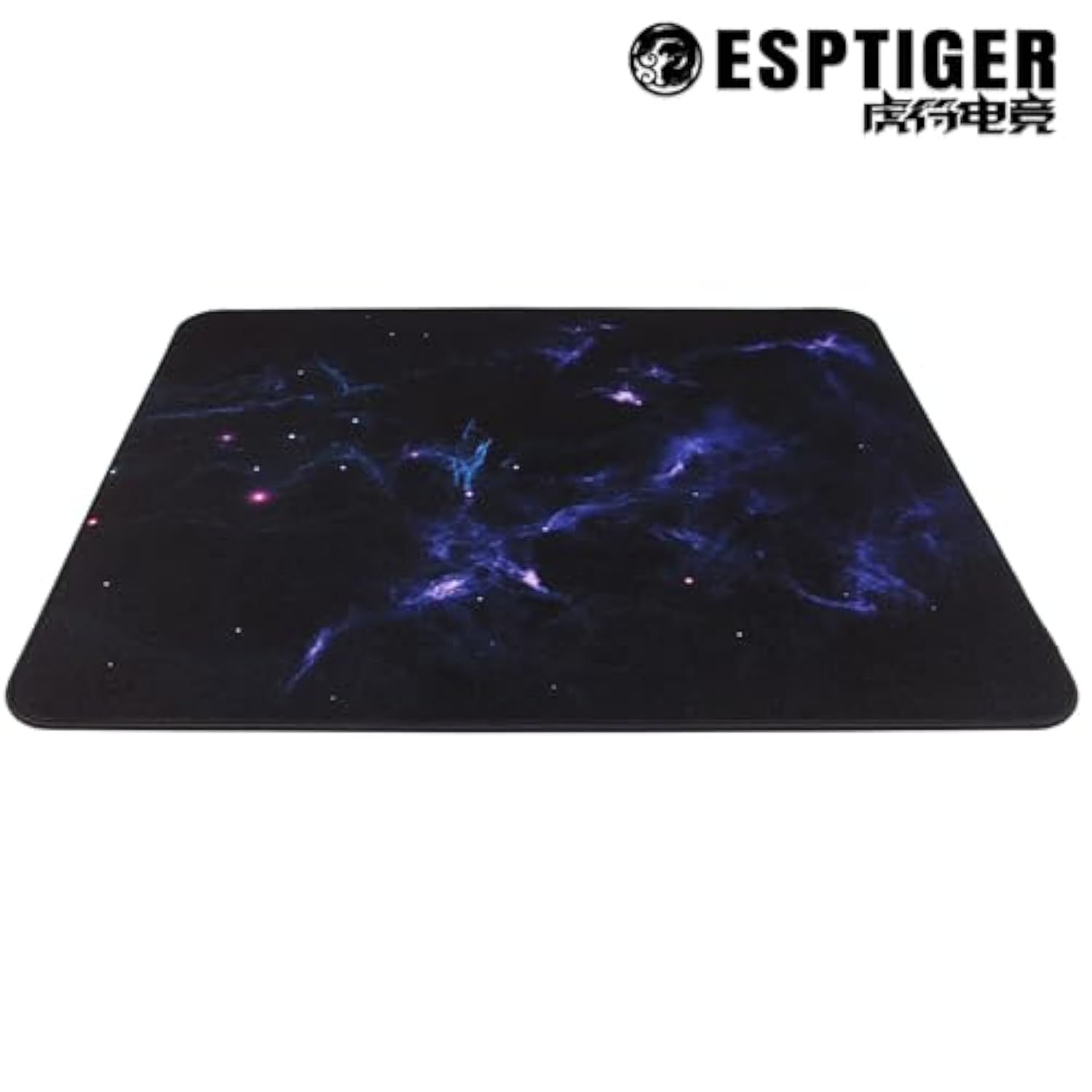 Mouse Pads Hetu (480 X 400 X 4Mm) Standard Size Glass Glaze Coating Scratch-Resistant Grainy Texture Large Gaming Mousepad - Multi-Color Galaxy Design