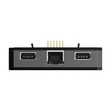 Argon Pod Lan With Usb Hub Module Only For Raspberry Pi Zero 2 W Ethernet Adapter + Multi-Usb Expansion Add-On For Argon Pod Case System | Wired Network & Usb Connectivity Module