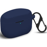 Compatible With Sony Wf-1000Xm5 Case Cover, Silicone Protective Skin Case For Sony Xm5 Wireless Earbuds, Front Led Visible (Midnight Blue)