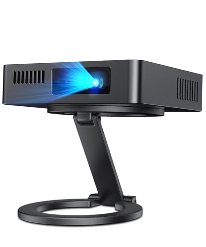 Mars Mini Projector, Upgraded Full Hd 720P Portable Small Movie Dlp Projector, Lightweight Movie Projector Compatible With Smartphone/Laptop(No Wifi/Bluetooth Function)