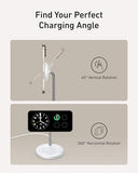 Anker MagSafe Compatible MagGo Charger Stand, iPhone 17 Wireless Charger, 2-in-1 Charging Station, Qi2 Certified 15W Fast Charging, for iPhone