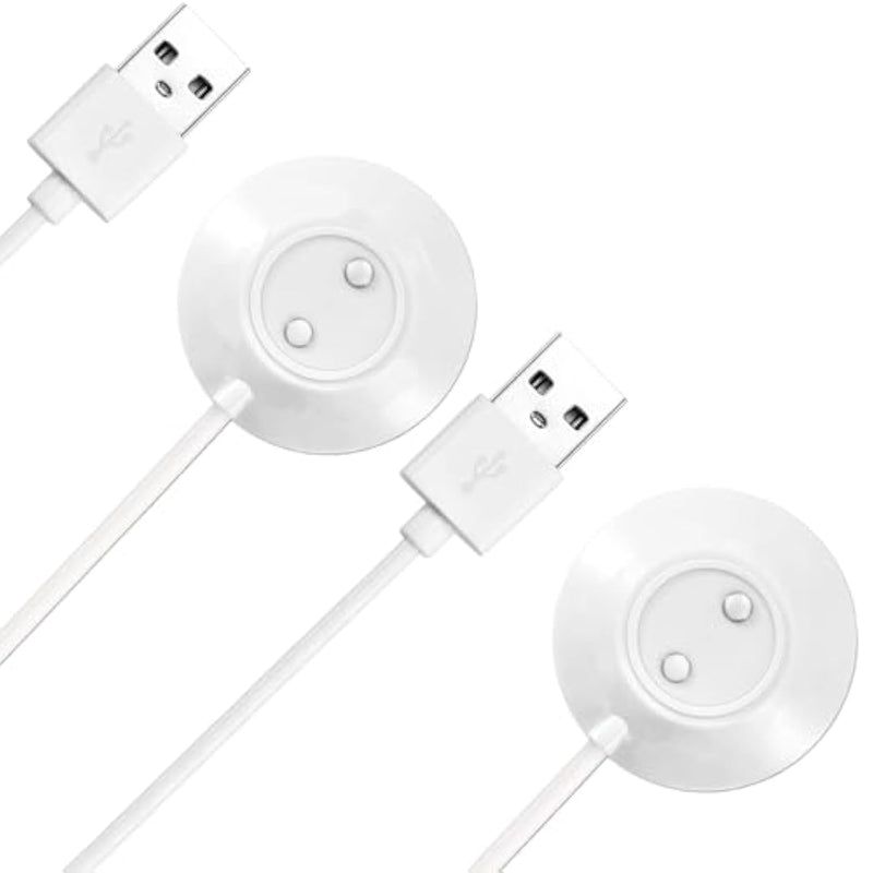 Rose Charger, Replacement Rose Standing Base Dock Station, Magnetic Fast Charging Usb Cable Charger For Roses - 2 Pack, 2.5Ft