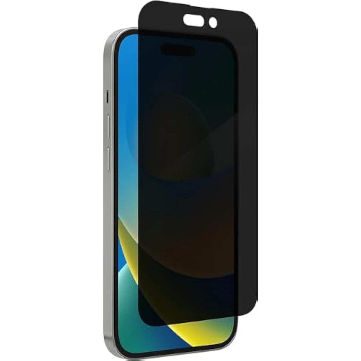 ZAGG InvisibleShield Glass Privacy Screen Protector for iPhone 13, iPhone 13 Pro, and iPhone 14 – 5X Impact and Scratch Protection, Tempered Glass, Smudge-Free, Four-way Side View Privacy
