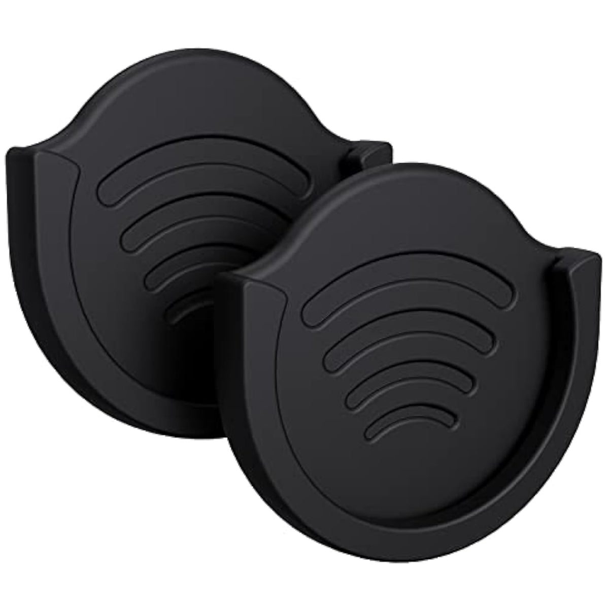 2-Pack Car Grip Phone Mount Holder with 3M Adhesive for Dashboard & Desk Black