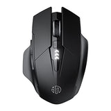Bluetooth Mouse For Laptop, Upgraded Visible Battery, 2400 Dpi, Silent Ergonomic Computer Mouse Wireless, Mac, Pc Etc.