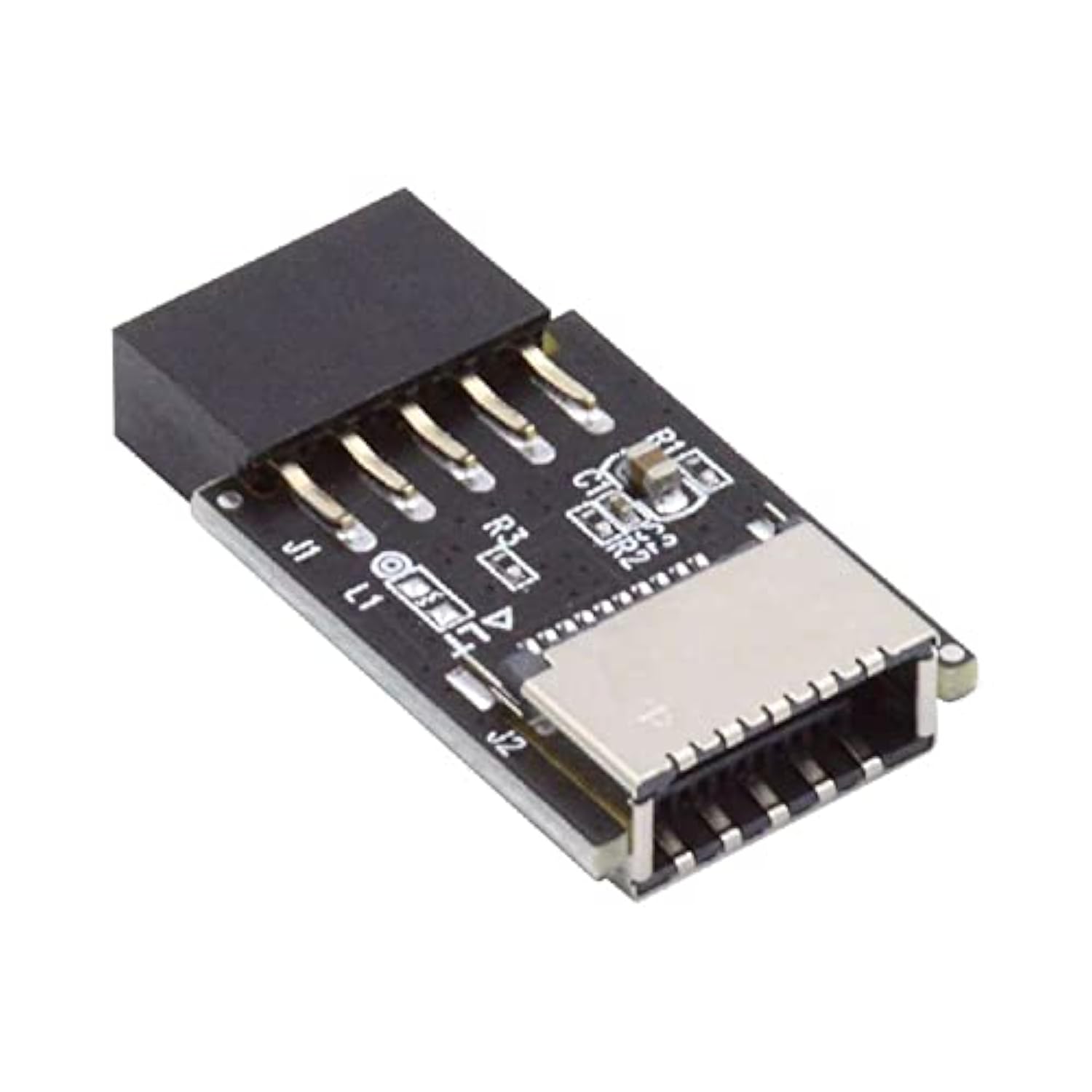 cablecc USB 3.1 Front Panel Socket Key-A Type-E to USB 2.0 9Pin 10Pin Mainboar