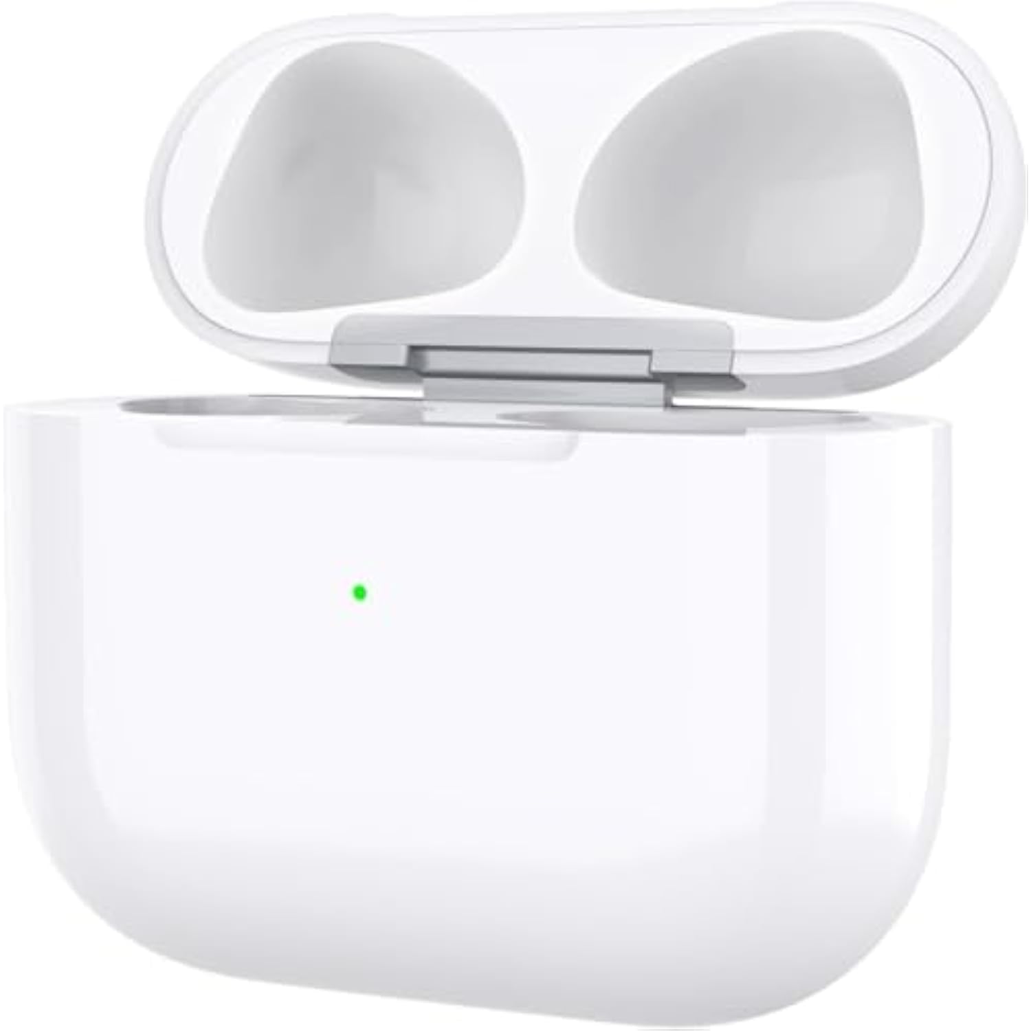 Wireless Charging Case Compatible With Airpods 3Rd Gen, Replacement Case With Airpod 3Rd Generation, Built-In 660 Mah Battery With Bluetooth Pairing Sync Button(White)