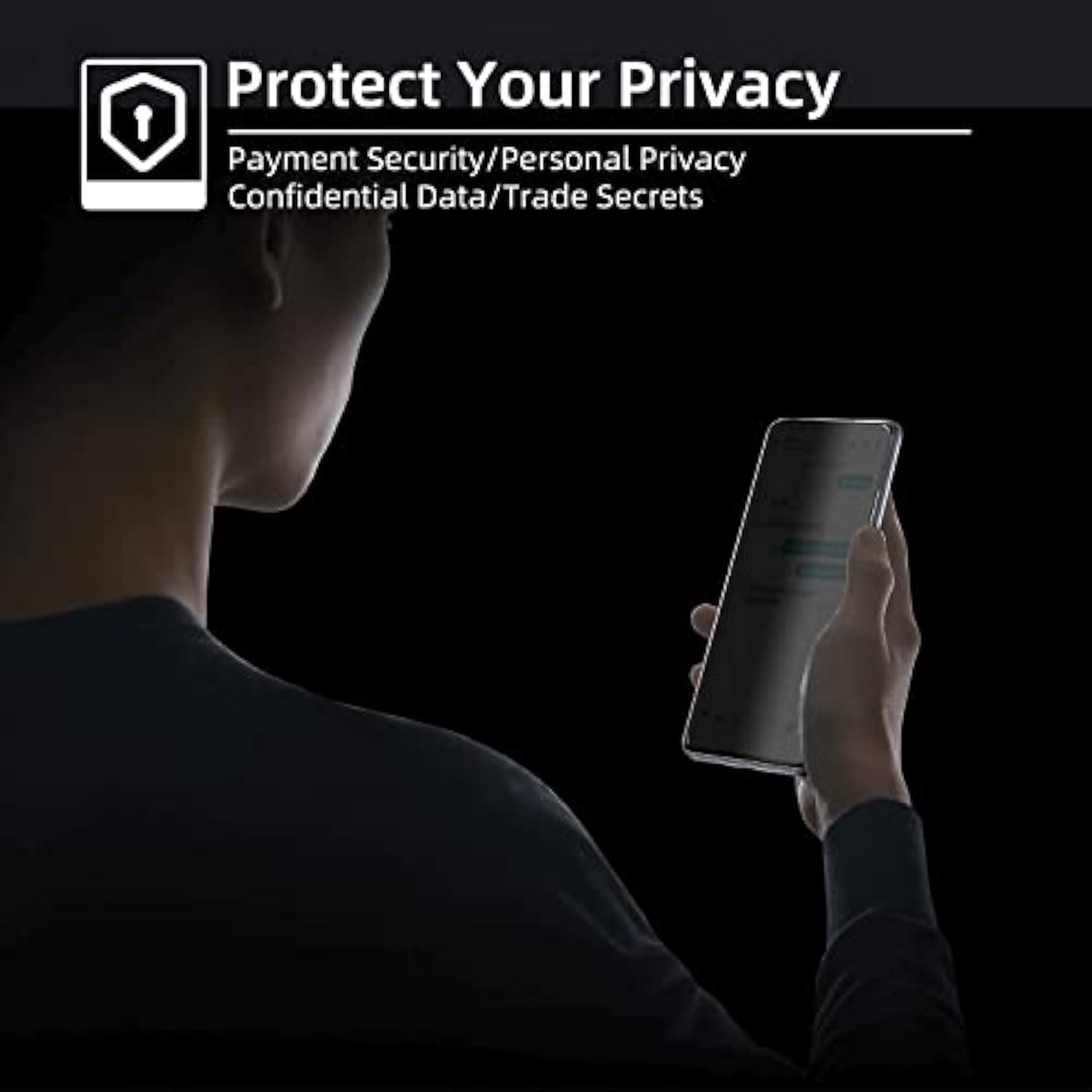 ?3+1 Pack? Designed For Samsung Galaxy Note 20 Privacy Screen Protector, 9H Tempered Glass?Not Support Fingerprint Unlock? Antispy Film Compatible For Samsung Note20 5G