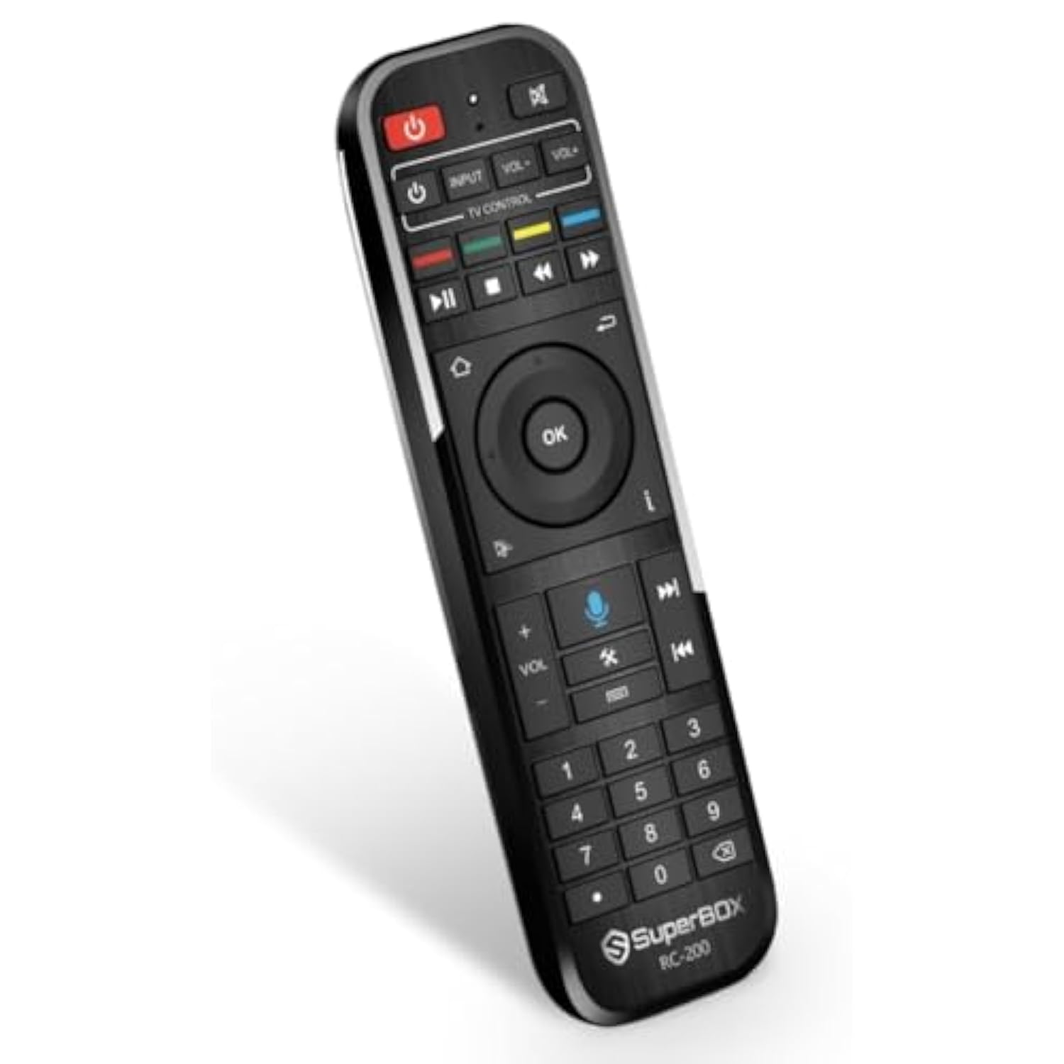 Genuine Super Smart Box TV S5 Max Bluetooth Voice Remote Control - Works for S5 Max / S5 Pro/Elite Ultra