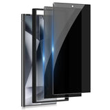 2 Pack For Samsung Galaxy S24 Ultra Privacy Screen Protector Tempered Glass, Anti-Spy, Full Coverage, S24 Ultra Accessories, Case Friendly, Easy Installation
