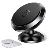 Syncwire Magnetic Car Phone Holder for Dashboard, Cell Phone Car Kits, 360° Adjustable Magnet Cell Phone Mount Compatible with iPhone, Samsung, LG, GPS, Mini Tablet and More
