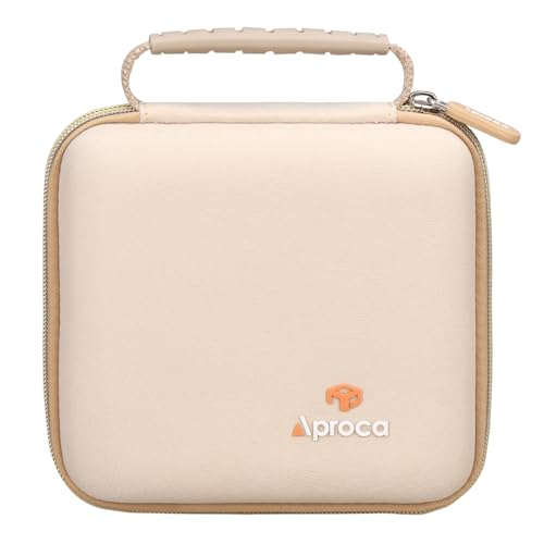Case Compatible With Niimbot B21 Label Maker Thermal Label Printer, Storage Portable Bag For Accessories -White (Case Only)