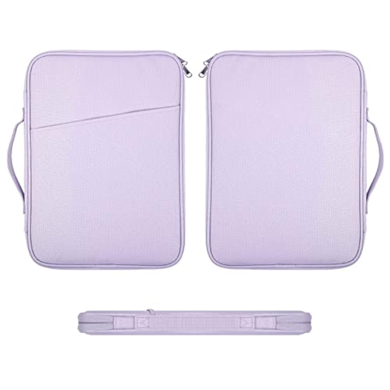 13 Inch Ipad Pro Air Sleeve, Chromebook Ipad Carrying Sleeve Case Bag For Samsung Galaxy Tab S9+ Plus/S9 Fe+/S8+ 12.4", Surface Pro 10/9/8/X, Ipad Pro 13 M4, Purple