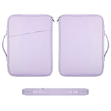 13 Inch Ipad Pro Air Sleeve, Chromebook Ipad Carrying Sleeve Case Bag For Samsung Galaxy Tab S9+ Plus/S9 Fe+/S8+ 12.4", Surface Pro 10/9/8/X, Ipad Pro 13 M4, Purple