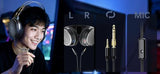 JT3 Over-Ear Open-Back Headphones, 50mm Dynamic Driver, PEK+PU Composite Diaphragm, Detachable 3.5mm Cable with Mic for Music & Gaming (Silver)