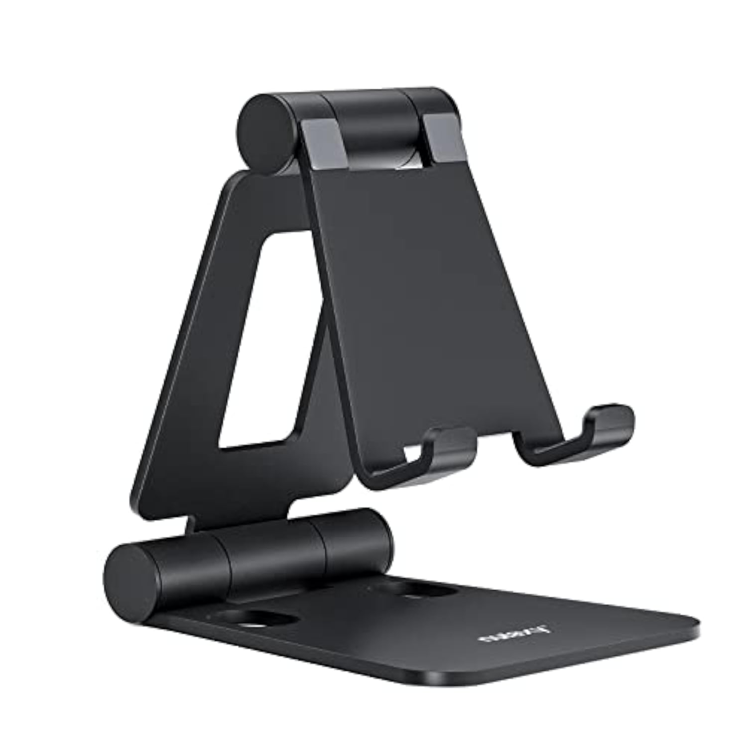 Dual Folding Cell Phone Stand, Fully Adjustable Foldable Desktop Phone Holder Cradle Dock Compatible With Phone 16 15 14 13 12 11 Pro Xs Xs Max Xr X 8, Nintendo Switch, All Phones