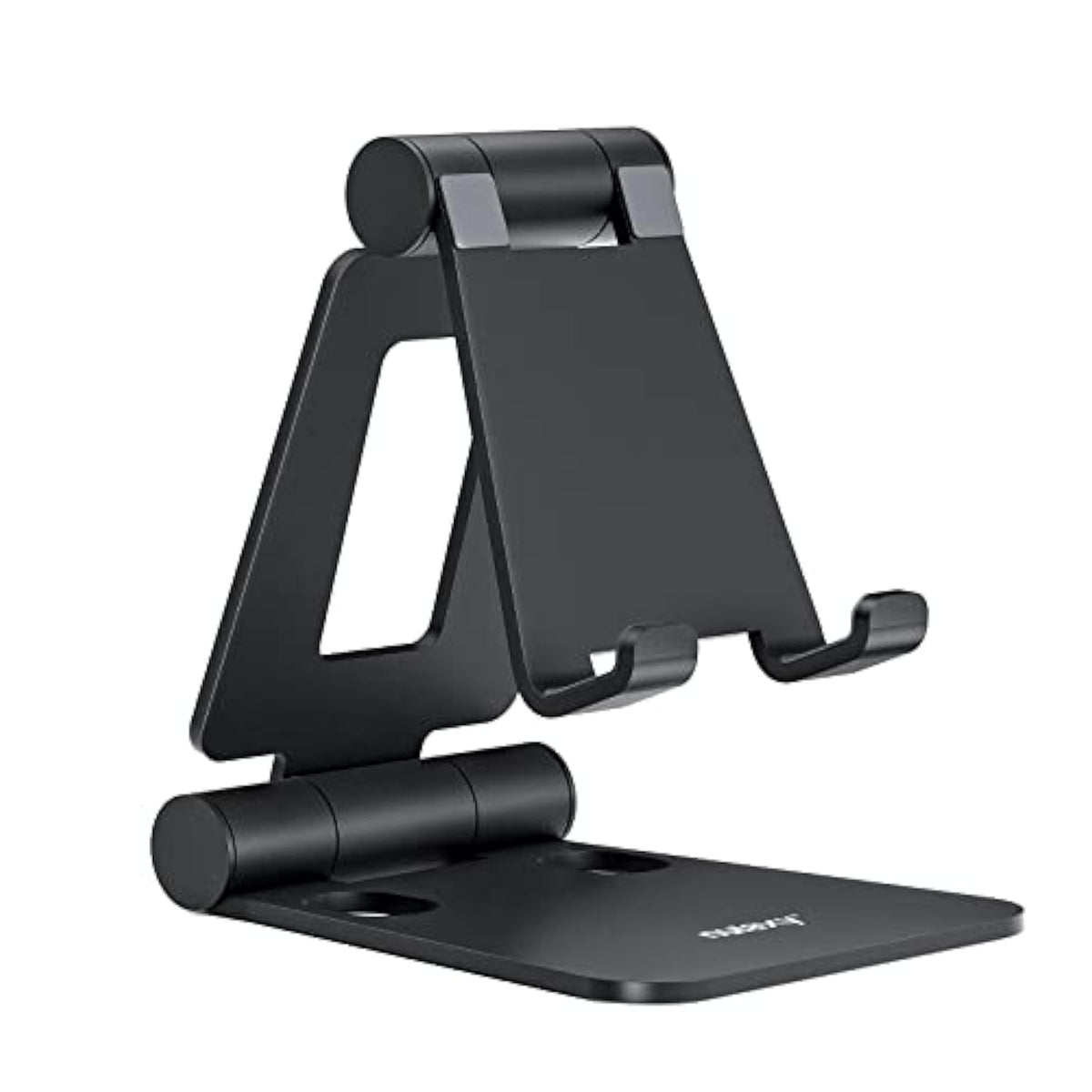 Dual Folding Cell Phone Stand, Fully Adjustable Foldable Desktop Phone Holder Cradle Dock Compatible With Phone 16 15 14 13 12 11 Pro Xs Xs Max Xr X 8, Nintendo Switch, All Phones