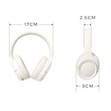 L50 Noise-Cancelling Headphones, Wireless Over-Ear Bluetooth Headphones, 50-Hour Playback Time, High-Resolution Audio, Bass, Memory Foam Ear Cups,