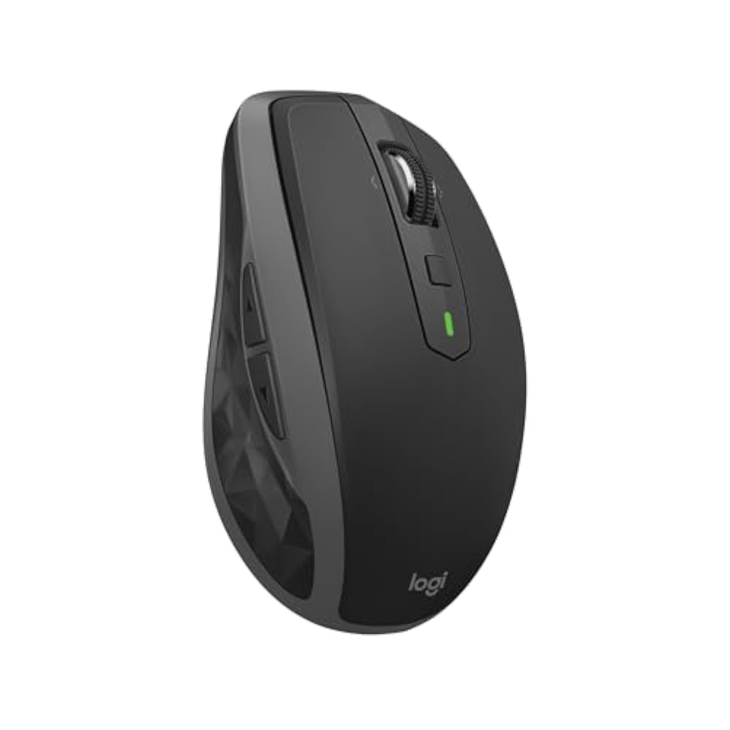 Logitech MX Anywhere 2S Bluetooth Edition Compact Wireless Mouse, No USB Receiver - Use On Any Surface, Hyper-Fast Scrolling, Rechargeable, Control Up to 3 Apple Mac and Windows Computers and Laptops