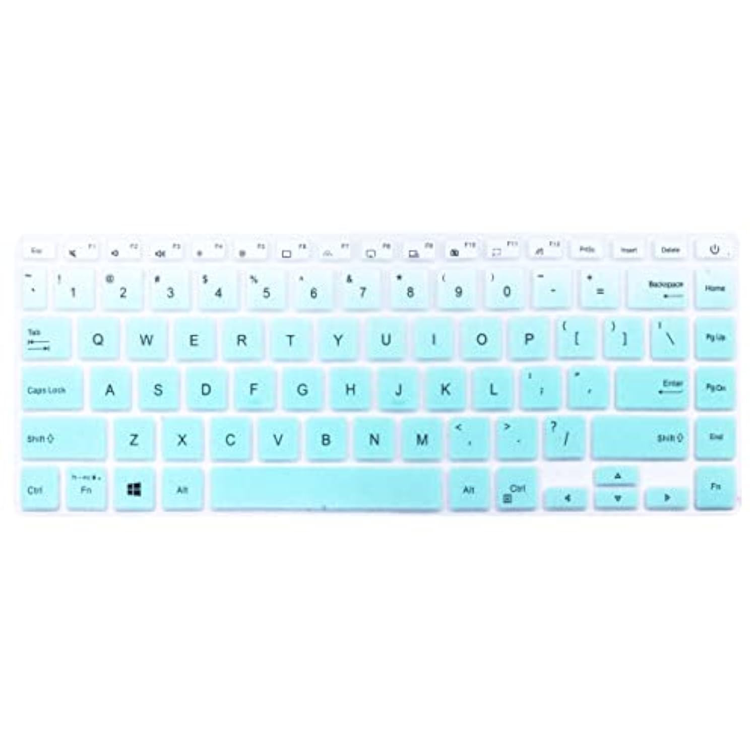Silicone Keyboard Skin Compatible For Asus 14" L410 L410Ma-Db02 E410, Vivobook