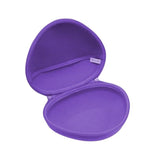 Hermitshell Hard Travel Case for iClever HS19 / iClever BTH12 Kids Headphones (Purple)