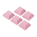 1U Blank Keycaps, 5 Pack Universal Pbt Keyboard Replacement Accessories For Mx Mechanical Keyboard, Pink