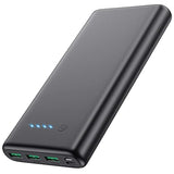 Portable Charger 36800Mah,4 Outputs Power Bank, Dual Input 5V/3A External Battery Pack,Usb-C In&Out High-Speed Charging Backup Charger Compatible With Iphone 16/15/14/13,Samsung S23 Android Phone Etc