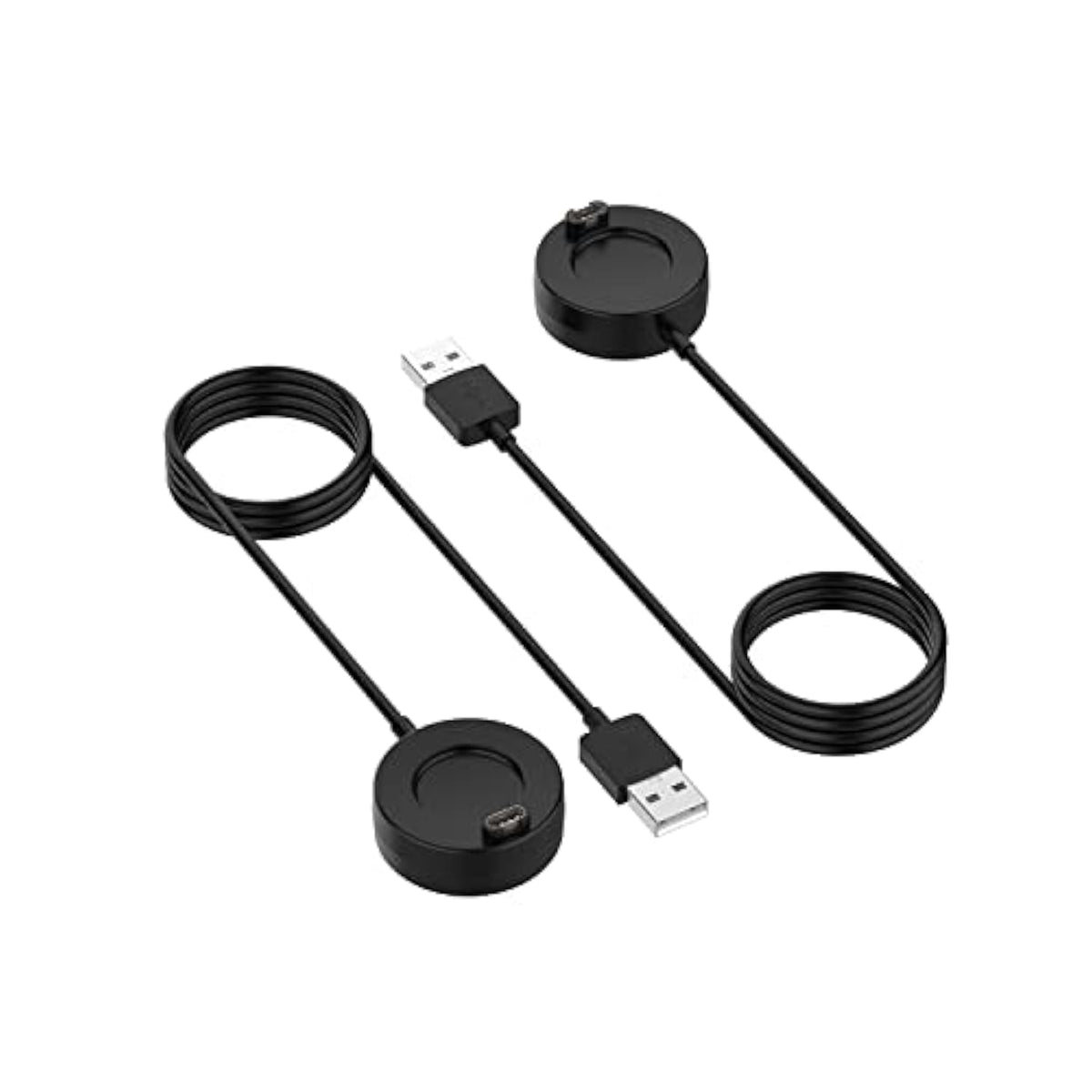 Watch Charger Charging Cable For Garmin(Fit For All Series Instinct/Forerunner/Venu/Fenix/Vivoactive), [2-Pack, 3.3Ft] Garmin Watch Charging Stand Charger Dock