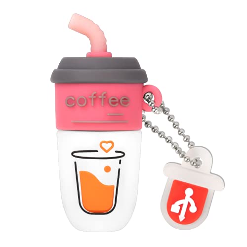 32Gb Cute Usb Flash Drive Computer Memory Stick Funny Usb Pendrive For Teachers, Students, Family And Friends - Brown Coffee
