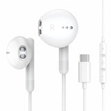 Usb C Headphones, Type C Earphones Hifi Stereo In Ear Wired Earbuds Usb C Earp