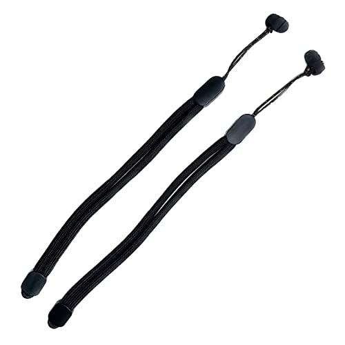 Improved Replacement Wrist Straps For Oculus Quest 2 Gen Controller, Sturdy Comfy Adjustable Hand Strap For Oculus 2, Easy Attach Black Resin Stopper For Oculus Controllers