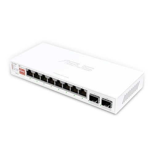 Qg-U1080, 5-Port 2.5G And 2-Port 10G Sfp+ Unmanaged Switch, Support 4 Intelligent Modes, Home Network Hub, Office Ethernet Splitter, Plug And Play, Easy Setup, Desktop, Silent Operation