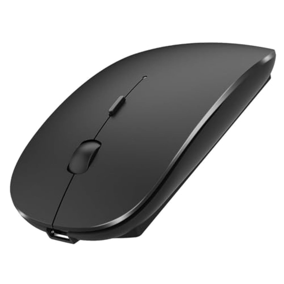 Bluetooth Wireless Mouse For Laptop Mac Macbook Macbook Air Macbook Pro Pc Desktop Computer Windows Chromebook Notebook (Black)