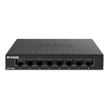 Ethernet Switch, 8 Port Gigabit Unmanaged Desktop Plug And Play Sturdy Metal Housing Fanless Design Eee (Dgs-108Gl-V2)