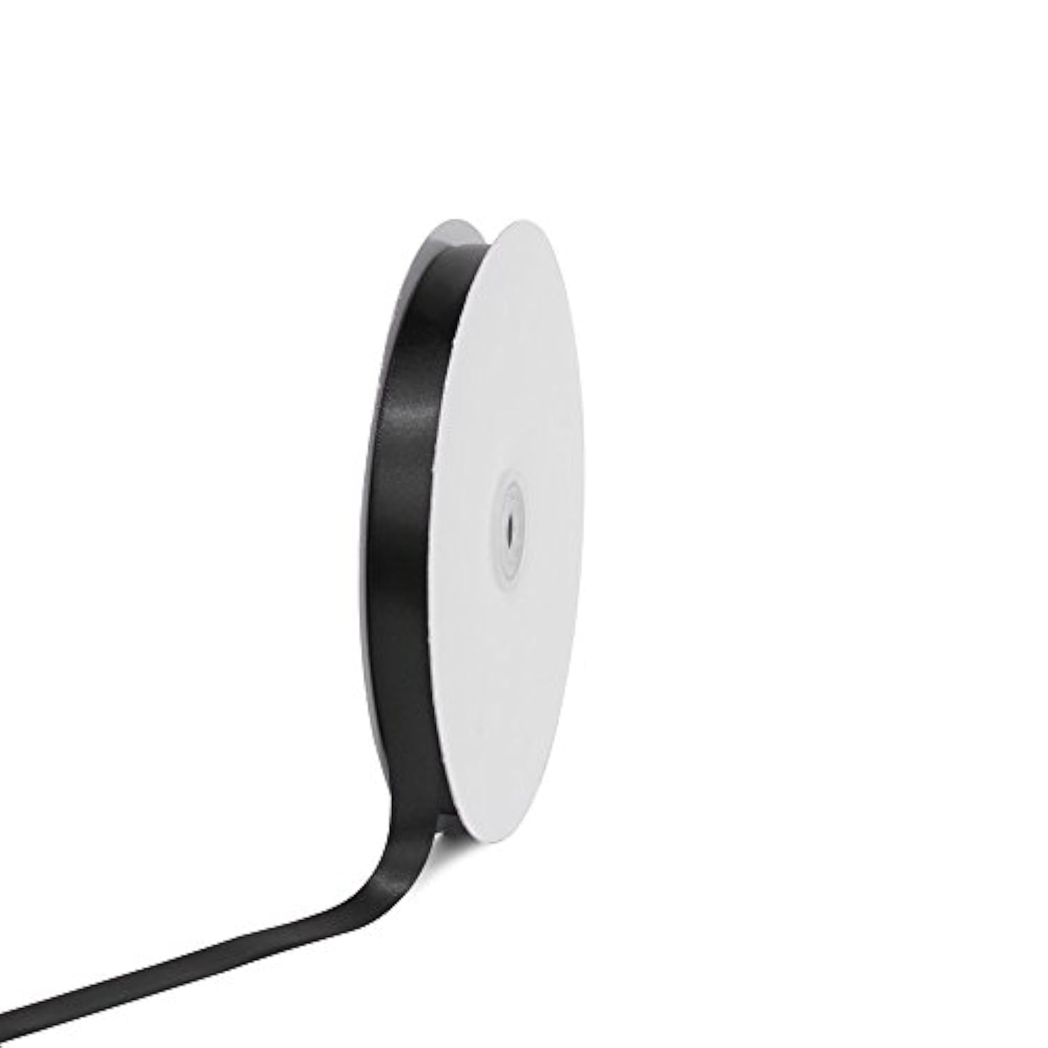 Psf0508-030 Solid Satin Ribbon, Black, 5/8" X 100 Yd