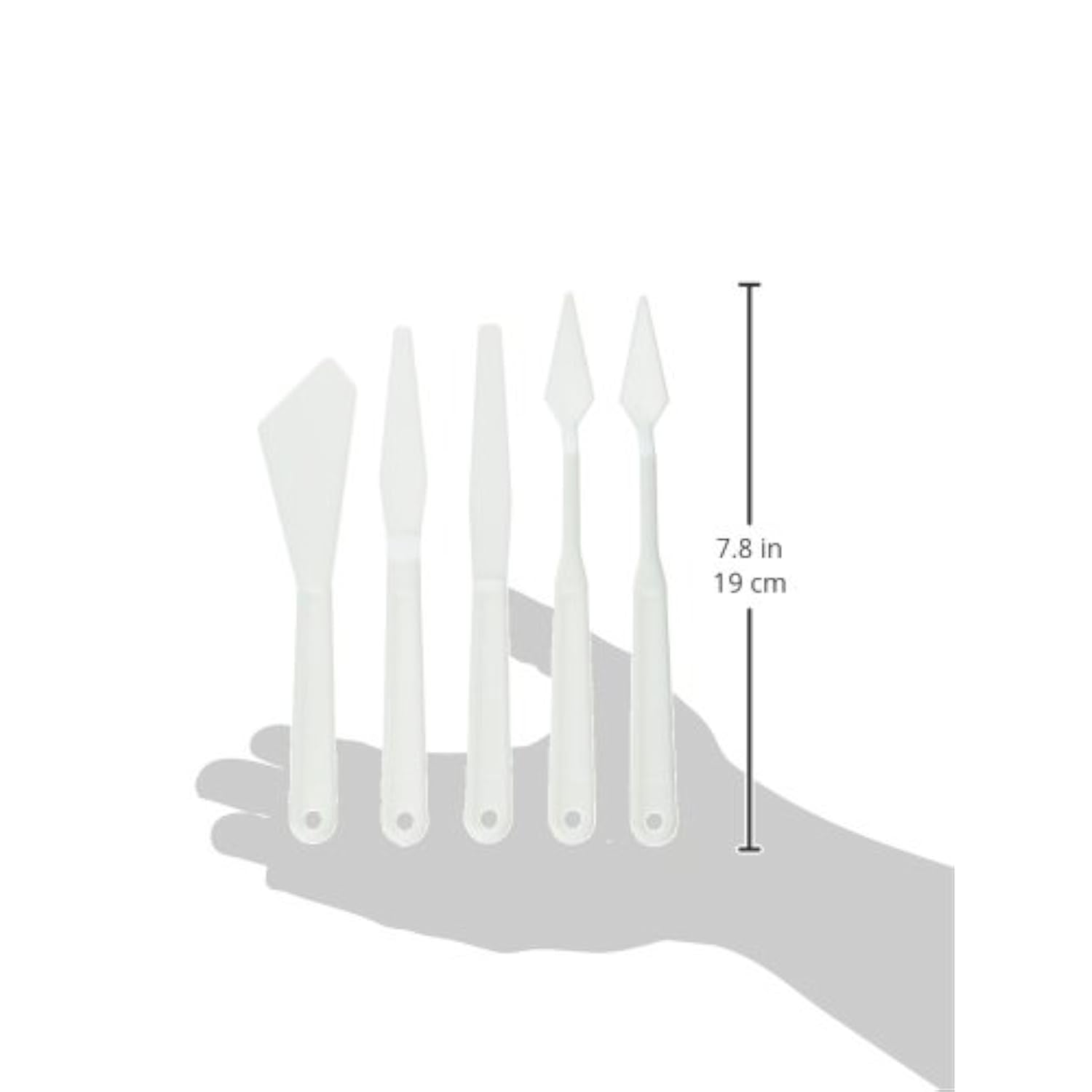 Jack Richeson Plastic Painting Knife Set of 5